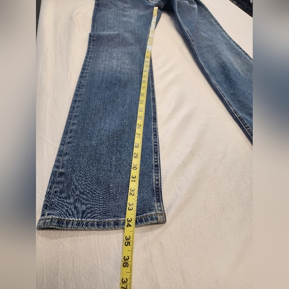 NWT Tecovas Men's Blue Denim Jeans Slim Fit 5 Pockets, sz 30 X 34 - Picture 7 of 16
